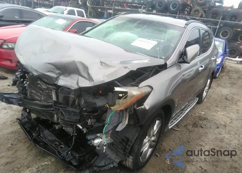 2013 Hyundai Santa Fe Sport 2.0T from USA, damaged, VIN 5XYZU3LA8DG023575